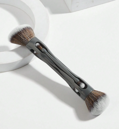 New Hot-Selling 4-Piece Magnetic Face Makeup Brush Set Synthetic Fibre Bristles Plastic Handle for Loose Powder Eyeshadow
